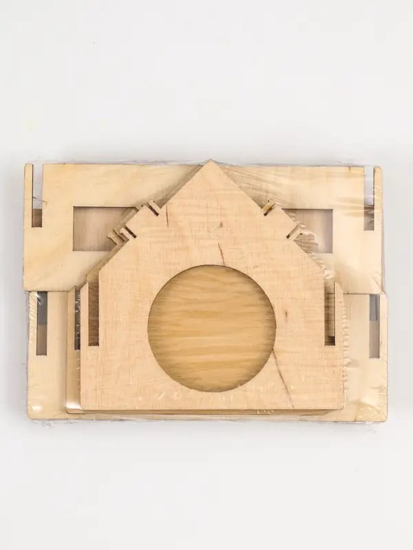 Домик для грызунов, 11.9&times;10&times;8.3 см, дерево