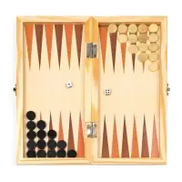 Настольная игра 3 в 1 &laquo;Узоры&raquo;: нарды, шашки, шахматы, 29&times;29 см