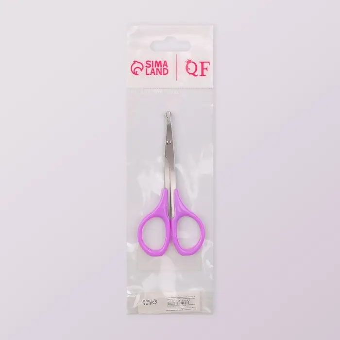 Ножницы, безопасные, прямые, 9 см, МИКС