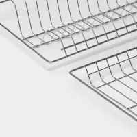 Комплект посудосушителей с поддоном для шкафа 60 см, 56.5&times;25.6 см, хром