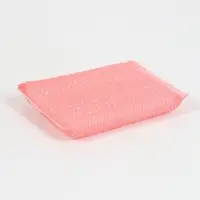 Губки для посуды Доляна, 5 шт., для деликатной уборки, 12&times;8.5&times;1 см, МИКС