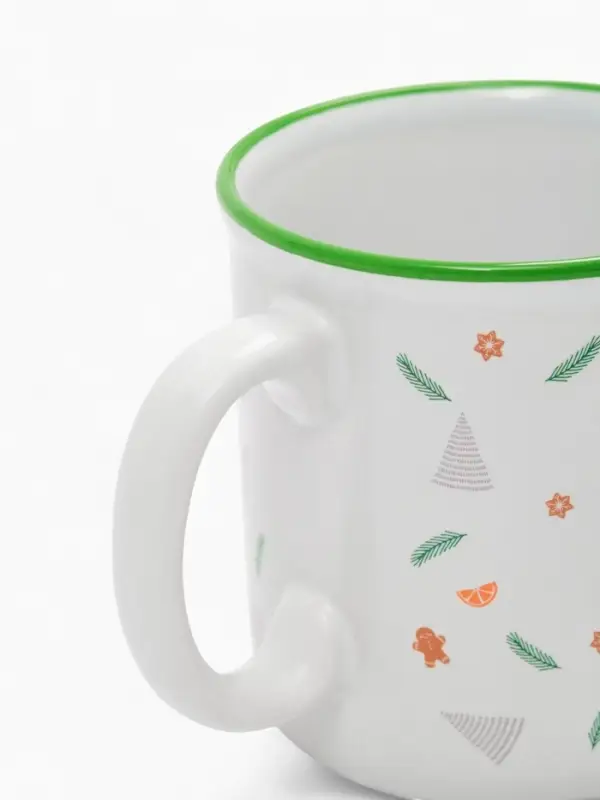Кружка чайная новогодняя &laquo;Тепла и уюта&raquo;, 340 мл