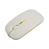 Мышь MB-2.4 беспроводная, оптическая, подсветка, 800-1600 dpi, USB, Bluetooth, белая