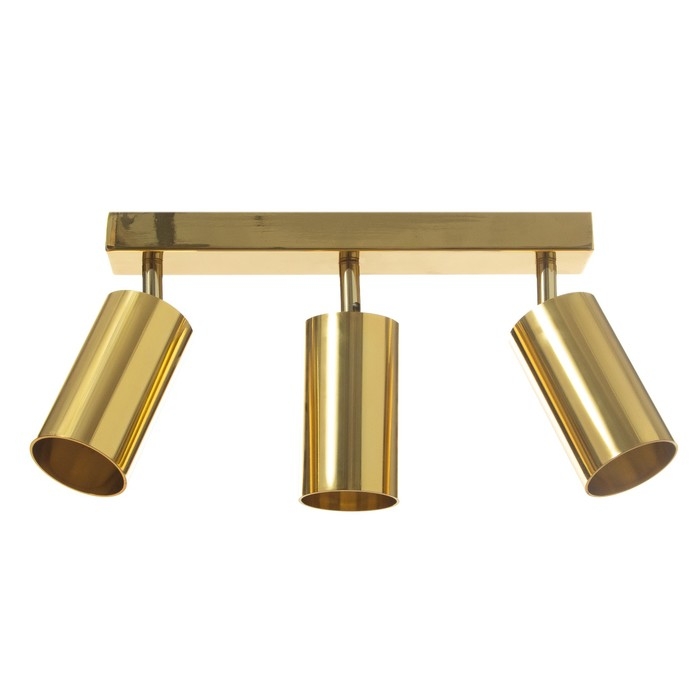 Спот Спот "Этнес" 3хGU10 золото 50х6,5х16,5 см