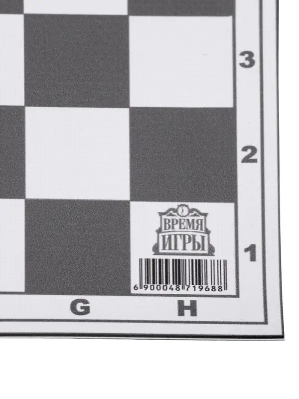 Шахматное поле Время игры, виниловое, 30&times;30 см