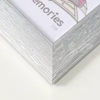 Фоторамка для фото 15х21 см "Luxe Elegance" пластик, серебро, (пластик экран)