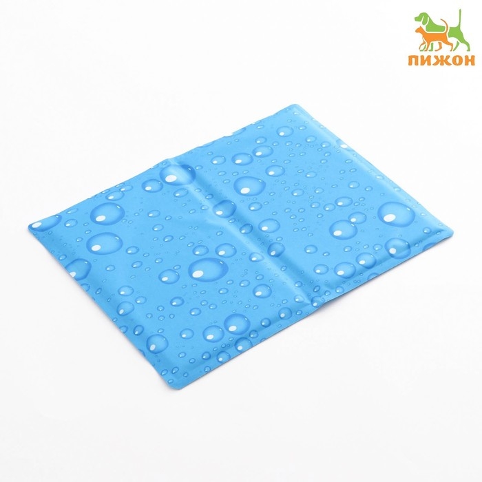 Коврик охлаждающий (гель), 40 х 30 см, капли Коврик охлаждающий (гель), 40 х 30 см, капли