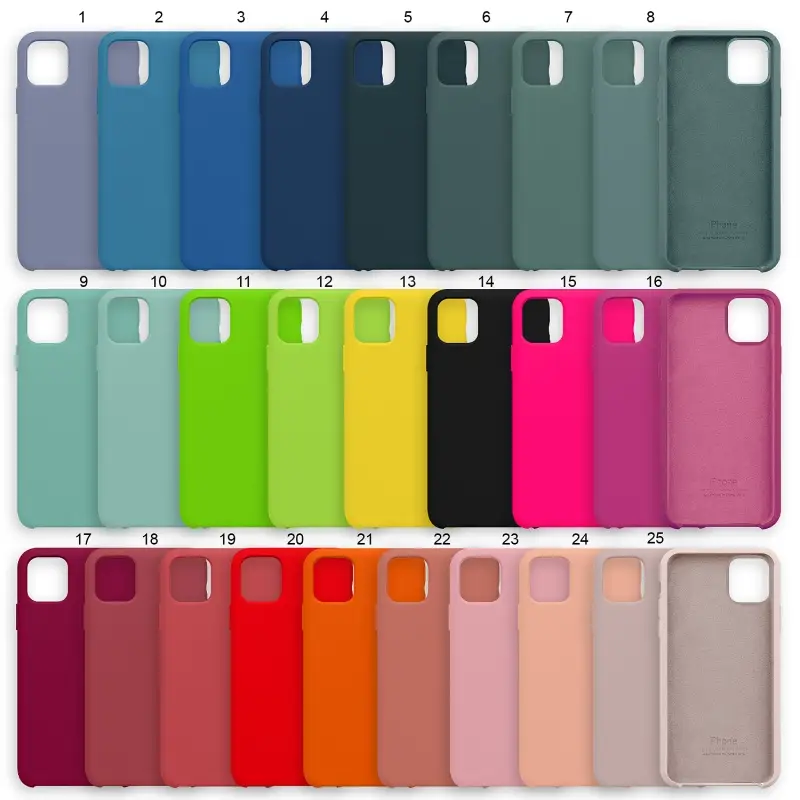 Чехол для iPhone 11 Pro Silicone Сase APL WS (с лого)