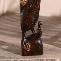 Сувенир &laquo;Утка с утёнком&raquo;, 52&times;9&times;17 см, дерево