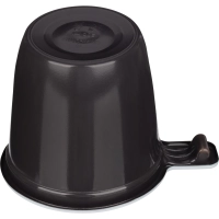 Чашка одноразовая Комус хол/гор, 200 мл, коричн./бел., ПП, 50шт./уп