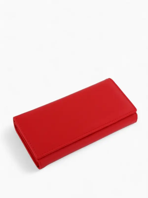 Кошелек жен 06-01-01 Июнь2523, 19*3*10см, 3 отд+отд/молн, д/карт, д/монет, на магните красн Кошелек жен 06-01-01 Июнь2523, 19*3*10см, 3 отд+отд/молн, д/карт, д/монет, на магните красн