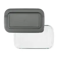 SATOSHI Форма для запекания/хранения жаропрочн. стекло, с крышкой из полипропил. 26,7х16,2х6см, 1л