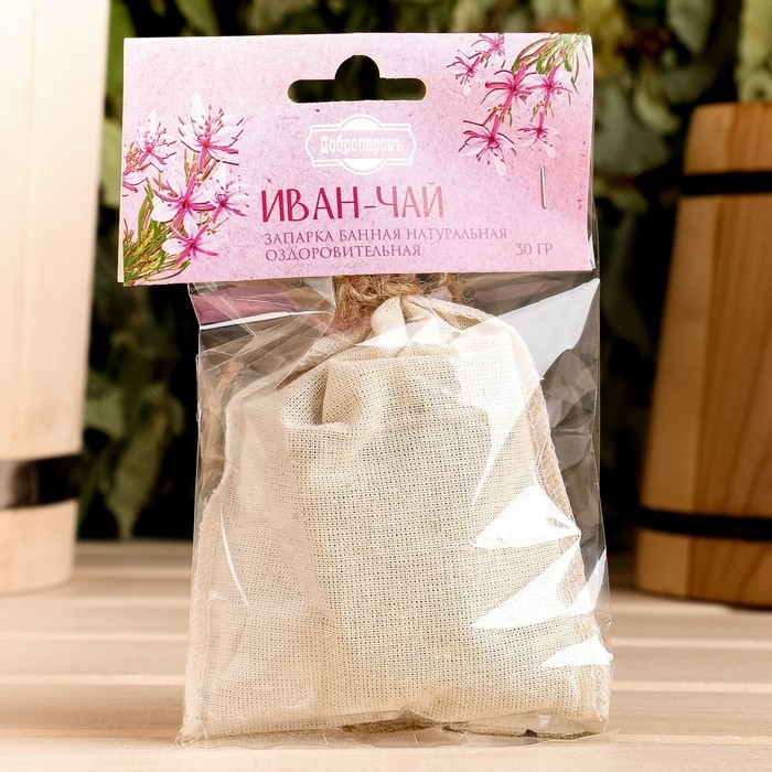 Запарка для бани натуральная Запарка для бани натуральная "Иван-чай" 30 гр