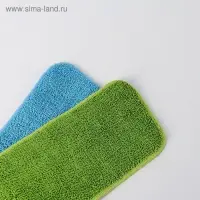 Насадка для швабры с распылителем 40&times;13 см, микрофибра, цвет МИКС