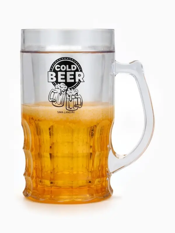 Кружка пивная охлаждающая Cold BEER, 420 мл