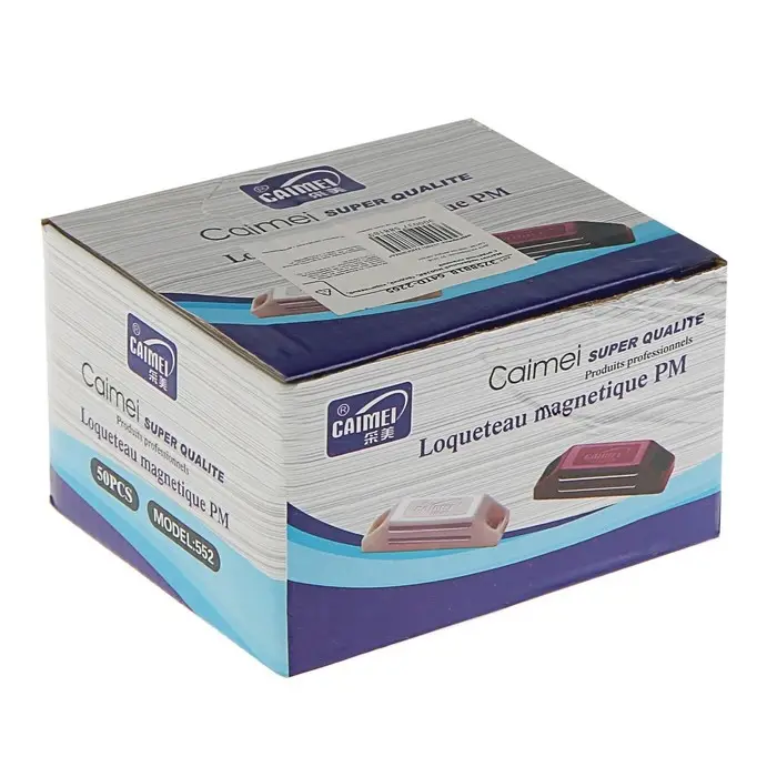 Магнит мебельный M002BR, 60×13, средний, коричневый