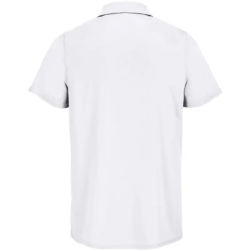 Рубашка поло унисекс Pitcher, белая, размер XS Рубашка поло унисекс Pitcher, белая, размер XS