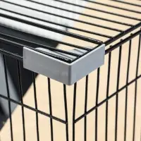 Клетка для шиншилл &laquo;Пижон&raquo; №11, складная, 80&times;50&times;46 см, серая