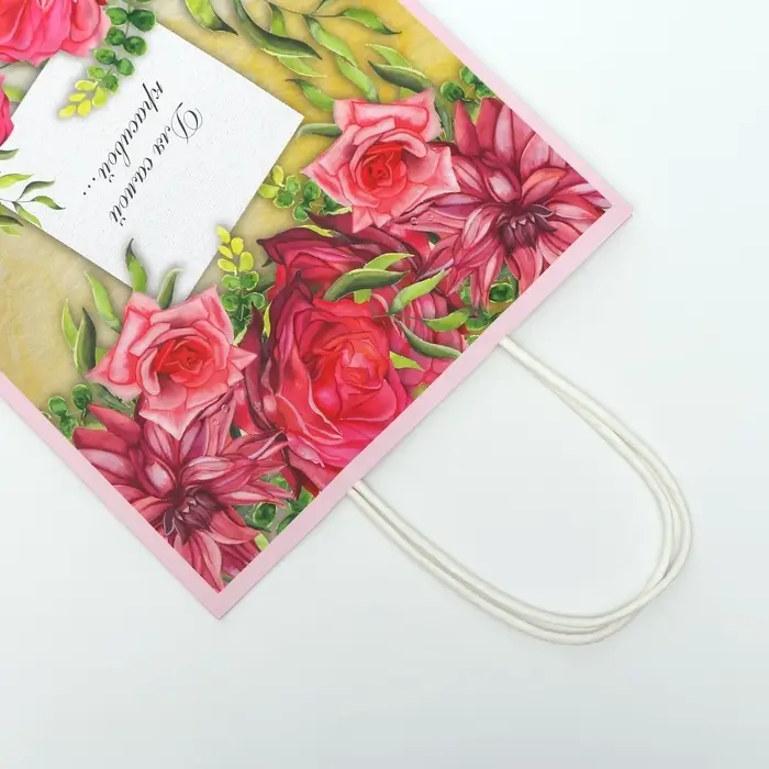 Пакет подарочный крафтовый «Для самой красивой» 27×22×11 см, 120 г/м² Пакет подарочный крафтовый «Для самой красивой» 27×22×11 см, 120 г/м²