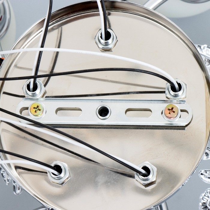 Люстра Люстра "Офелия" 5хЕ27 40т хром 55х55х25 см BayerLux