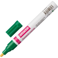 Маркер лаковый Attache 4 мм зеленый