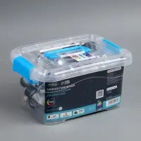 Умная гирлянда &laquo;Нить&raquo; 6 м с насадками &laquo;Лампочки&raquo;, IP20, тёмная нить, 20 LED, свечение RGB, USB