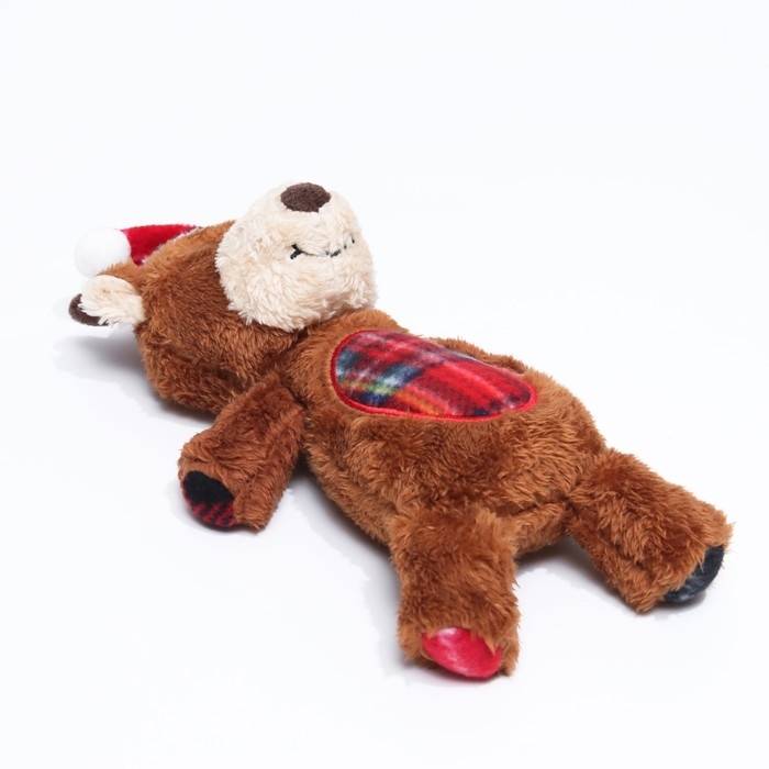 Игрушка мягкая для собак  Игрушка мягкая для собак "Олень" с пищалкой, 31 х 17 см