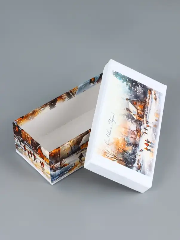 Набор подарочных новогодних коробок 10 в 1 «Новогодние мечты», 30×19×11.5 - 12×6.5×4 см Набор подарочных новогодних коробок 10 в 1 «Новогодние мечты», 30×19×11.5 - 12×6.5×4 см