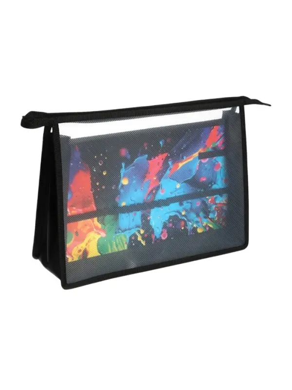 Папка для труда А4 &laquo;Яркие краски&raquo;, молния сверху