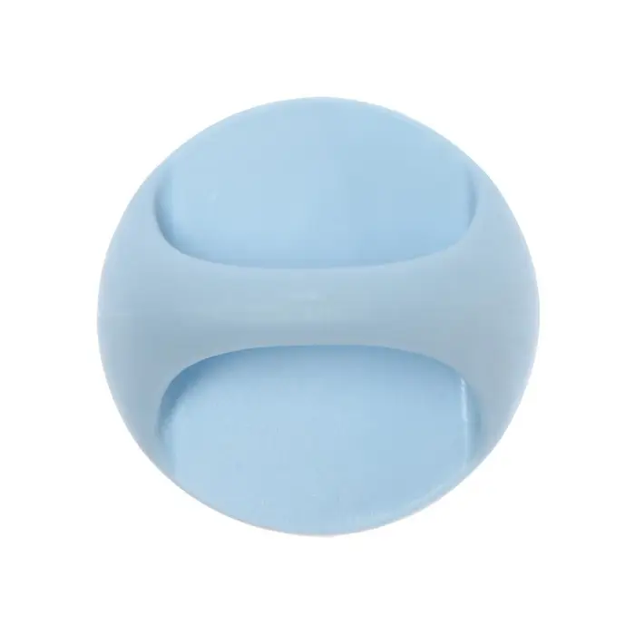 Ручка самоклеящаяся, голубой цвет, 4 шт. в наборе, d=65 мм