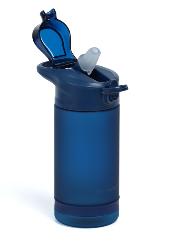 Бутылка для воды Onlytop, 550 мл, цвет синий