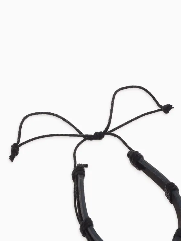 Браслет кожаный &laquo;Стиль. Сова&raquo;, d=6 см, чёрный в чернёном золоте