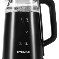 Чайник HYK-G6404 1.7л. 2200Вт черный