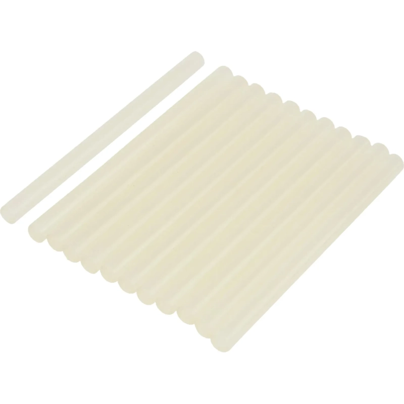 Стержни клеевые REXANT d7.4х100мм прозрачные светящиеся, 12шт. (09-1060)