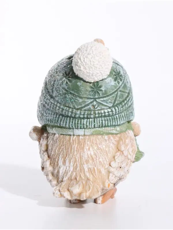 Фигурка &laquo;Совёнок в шапке с бомбошками, с птичкой&raquo; 6.3&times;5.8&times;7.5 см