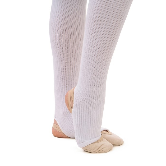 Гетры для гимнастики и танцев Grace Dance №3, длина 50 см, цвет белый Гетры для гимнастики и танцев Grace Dance №3, длина 50 см, цвет белый