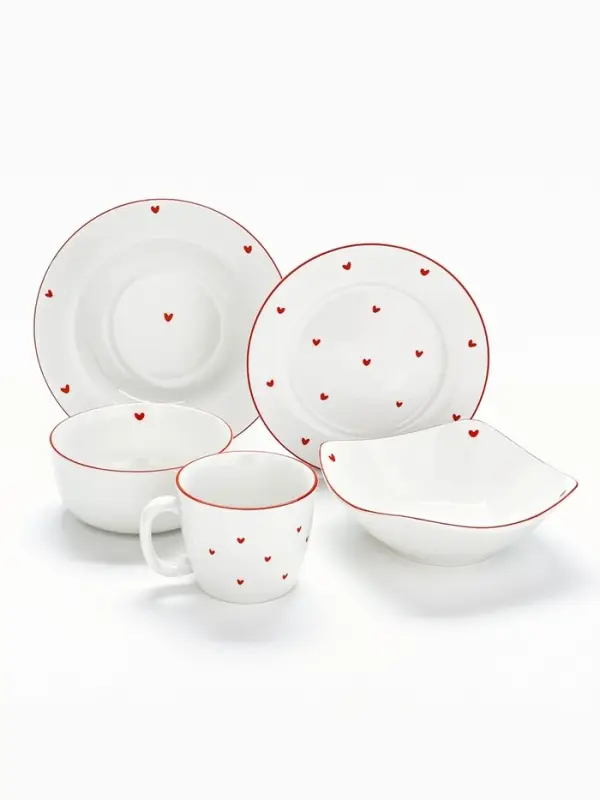 Тарелка плоская керамическая &laquo;Любовь в деталях&raquo;, d=20 см, ручная работа