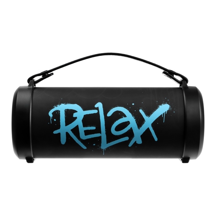Портативная колонка Smartbuy RELAX, 20 Вт, 1800мАч, BT, microSD, USB, AUX, FM, RGB, черная