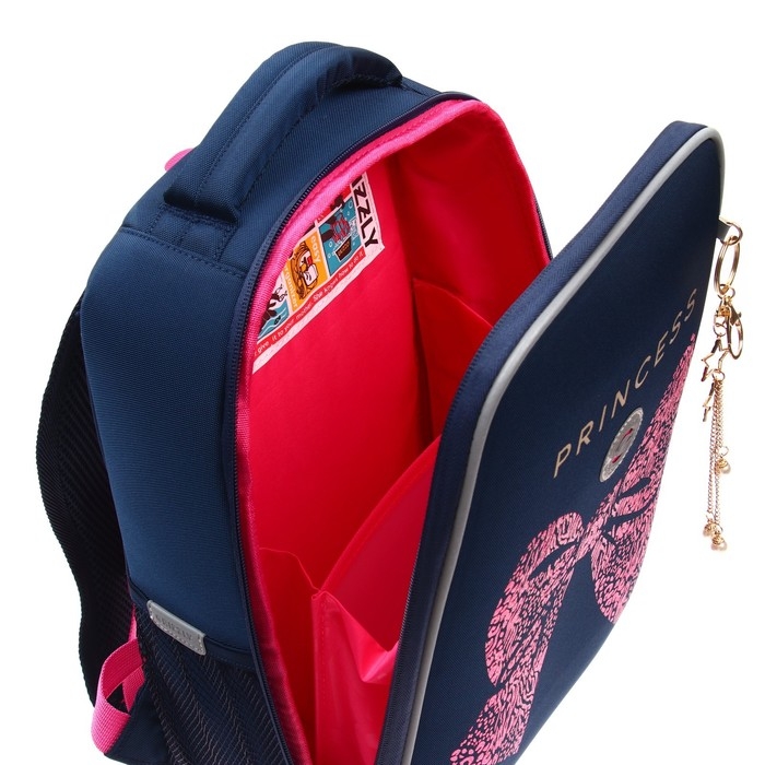 Рюкзак каркасный, 37 х 26 х 16 см, Grizzly RAw-396, синий RAw-396-7_1 Рюкзак каркасный, 37 х 26 х 16 см, Grizzly RAw-396, синий RAw-396-7_1