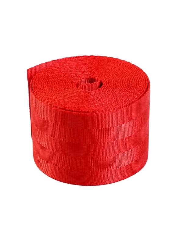 Нейлоновая лента, ремень 4.8 см × 3 м, красный Нейлоновая лента, ремень 4.8 см × 3 м, красный