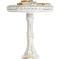 Держатель для штор CAPPIO KS038, d=11 см, белый с золотом, 2 шт.