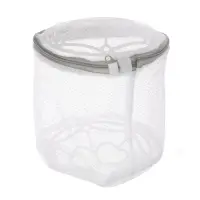 Мешок для стирки белья тм VETTA, цилиндр, на замке, пластик, полиэстер, d15х16h см