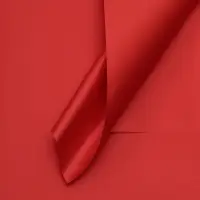 Пленка для цветов тонированная, матовая, насыщенный красный, 57×57±1 см, 65 мкм