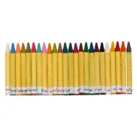 Мелки восковые Calligrata, цветные, 24 цвета, 93&times;8 мм