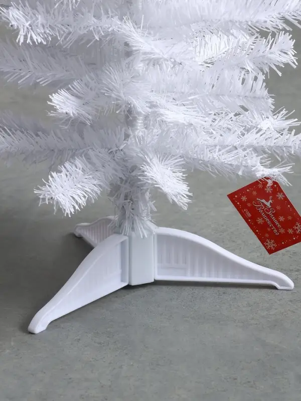 Искусственная ёлка настольная &laquo;Зимнее волшебство. Белянка&raquo;, 60 см, 60 ПВХ веток