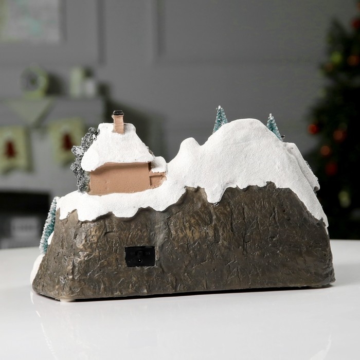 Светодиодная фигура «Новогодние магазины» 31 × 27 × 21 см, полистоун, батарейки ААх3 (не в комплекте), USB, свечение тёплый белый Светодиодная фигура «Новогодние магазины» 31 × 27 × 21 см, полистоун, батарейки ААх3 (не в комплекте), USB, свечение тёплый белый