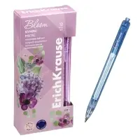Ручка шариковая ErichKrause Nymph Matic Pastel bloom, автоматическая, узел 0.7 мм, чернила синие