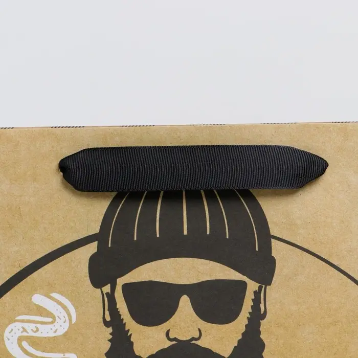 Пакет подарочный крафтовый, упаковка, «Брутал», M 30 х 26 х 9 см Пакет подарочный крафтовый, упаковка, «Брутал», M 30 х 26 х 9 см