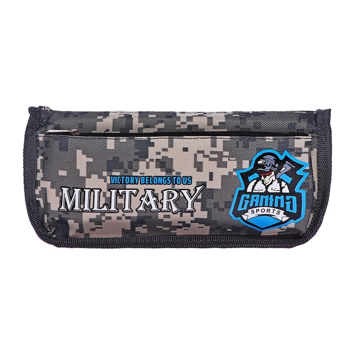 Пенал мягкий 2 отдедления, 80 х 210 х 65 мм, МИКС Пенал мягкий 2 отдедления, 80 х 210 х 65 мм, МИКС