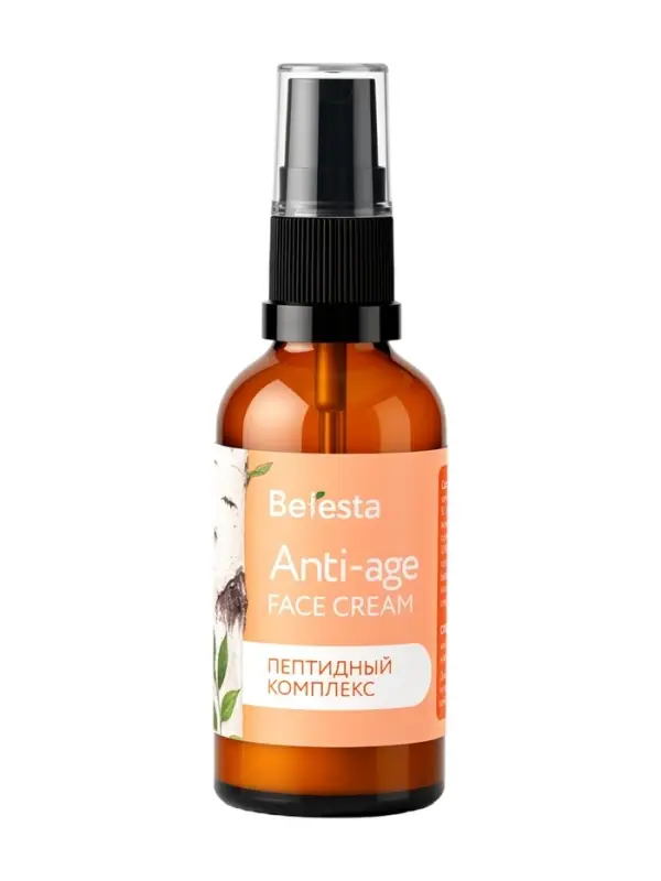 Крем омолаживающий, anti-age face cream Beresta, стекло, 50 мл